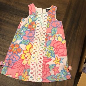 Bright girls dress